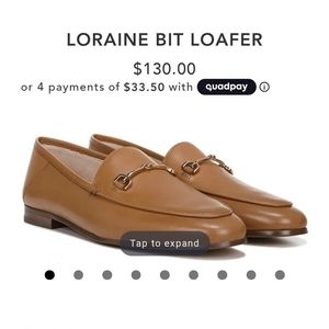 Loraine Bit Loafers in Sadle Leather Size 8.5